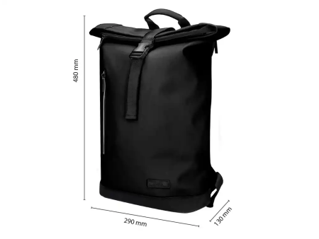 Mochila Negra 15" ordenador waterproof, Antartik