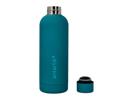 Botella Isotérmica Antartik Turquesa 500ml Acero Inoxidable Libre de BPA